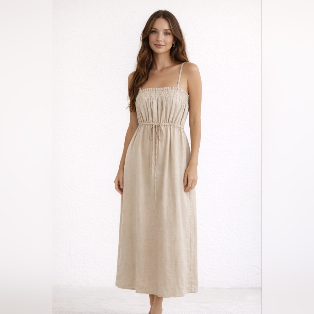 BILITIS Cotton Blend Lined Dress SzS